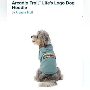 Arcadia Trail Dog Winter Hoodie/Sweatshirt, Green, Size MEDIUM, 3 available, NWT